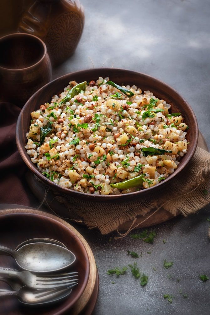 Sabudana Khichdi Preparation